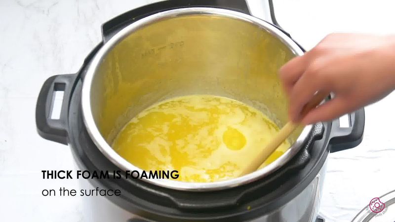 Image of the recipe cooking step-1-5 for How to Make Ghee from Butter (Pan + Instant Pot)