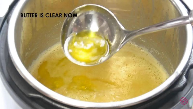 Image of the recipe cooking step-1-8 for How to Make Ghee from Butter (Pan + Instant Pot)