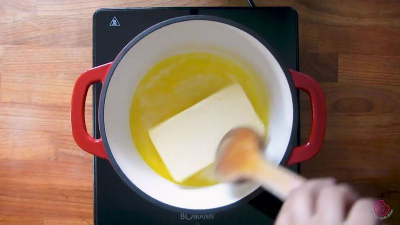 Image of the recipe cooking step-2-2 for How to Make Ghee from Butter (Pan + Instant Pot)