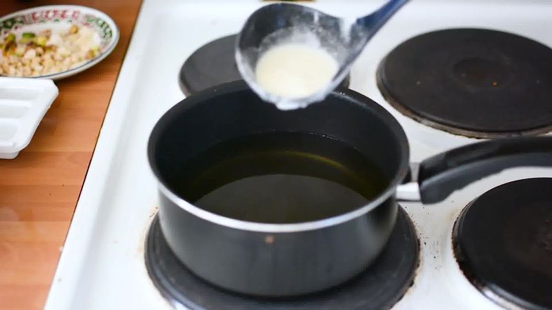 Image of the recipe cooking step-1-8 for Ghevar - How To Make Jaipuri Malai Ghevar
