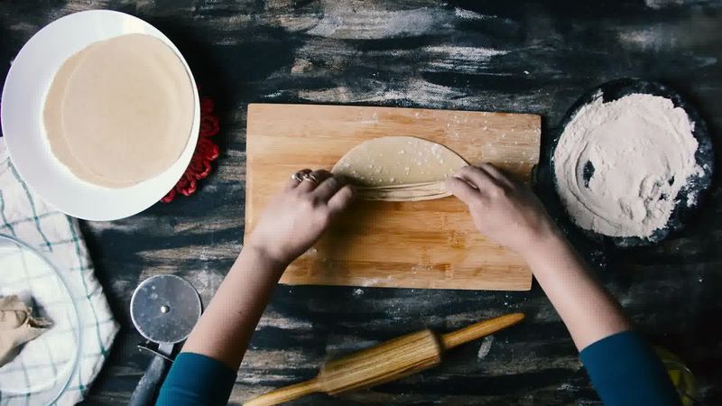 Image of the recipe cooking step-4-4 for Lachha Paratha Recipe - How to Make Multi-Layered Paratha