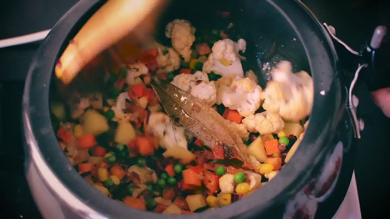 Image of the recipe cooking step-1-10 for How To Make Masala Khichdi (Vegetable Khichdi Recipe)