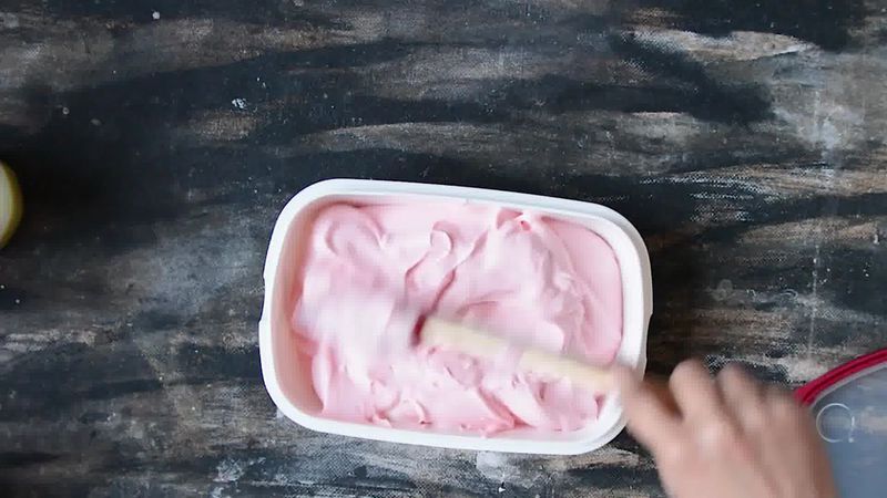 Image of the recipe cooking step-1-4 for Rose Ice Cream (3-Ingredient, No-Churn)