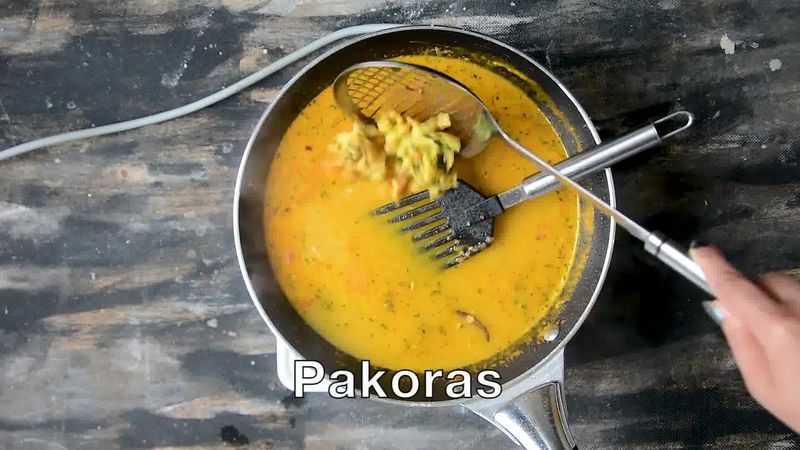 Image of the recipe cooking step-1-13 for Pakore Ki Sabzi - Indian Fritters Curry