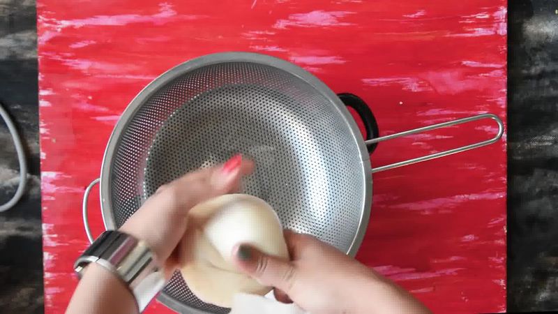 Image of the recipe cooking step-1-9 for How to Make Paneer (Step-by-Step-Video)