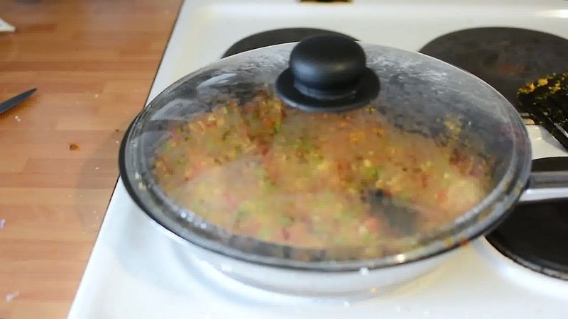 Image of the recipe cooking step-1-12 for Paneer Bhurji Dry - Scrambled Paneer (Video Recipe)