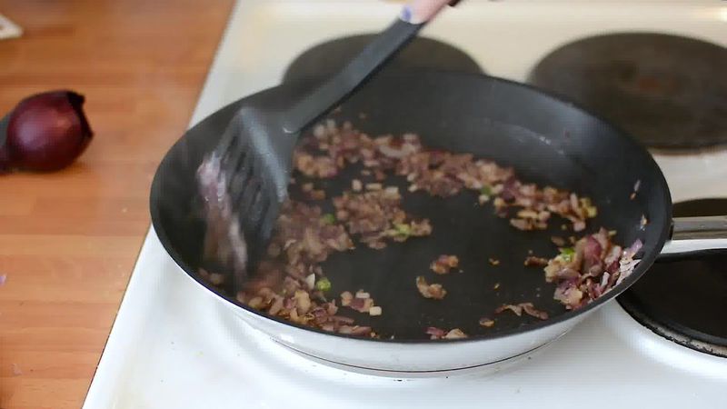 Image of the recipe cooking step-1-4 for Paneer Bhurji Dry - Scrambled Paneer (Video Recipe)