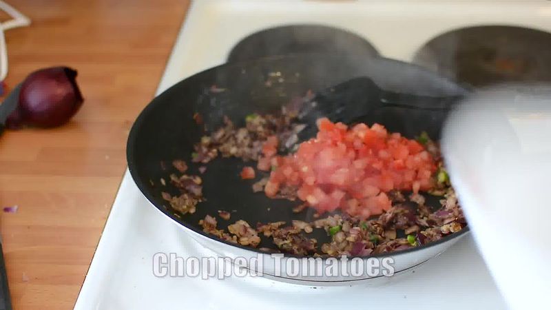 Image of the recipe cooking step-1-5 for Paneer Bhurji Dry - Scrambled Paneer (Video Recipe)