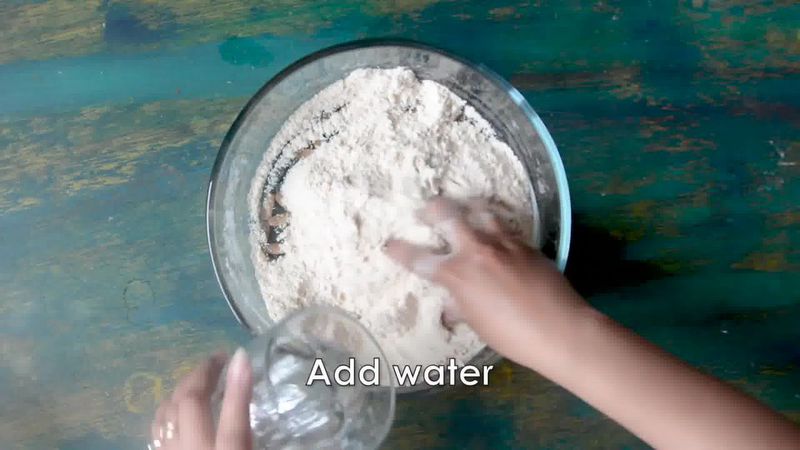 Image of the recipe cooking step-1-2 for How to make Puri Bhaji - Poori Bhaji - Batata Bhaji Poori