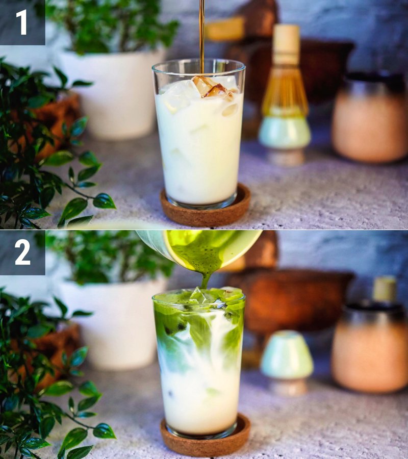 Image of the recipe cooking step-1-6 for Iced Matcha Latte Recipe: Golden Ratioe