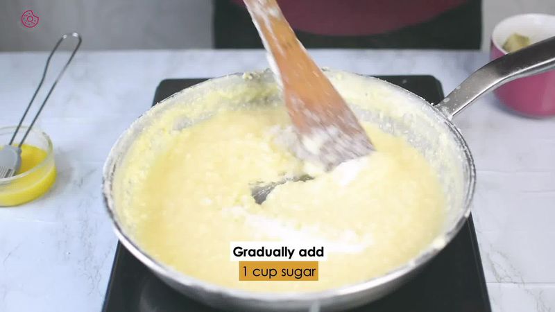 Image of the recipe cooking step-1-6 for Indian Milk Cake (Alwar Ka Mawa)