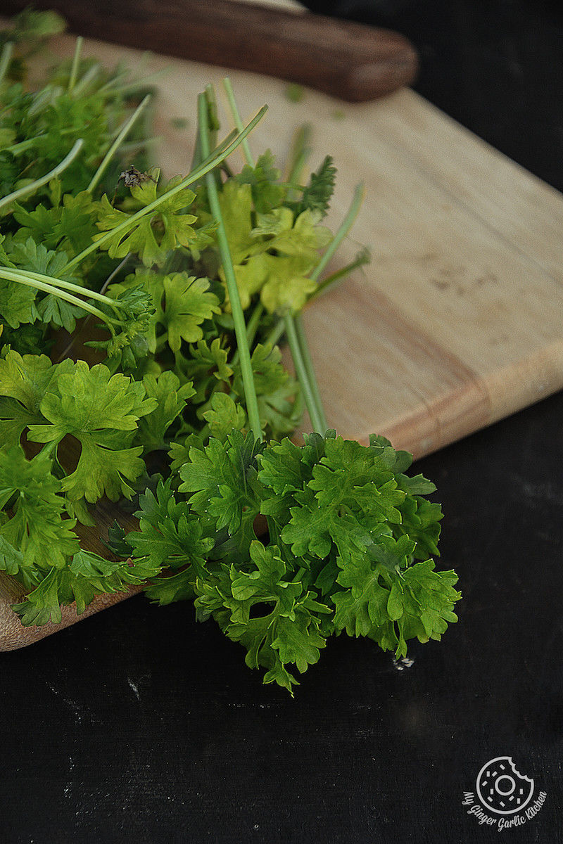 ingredients parsley