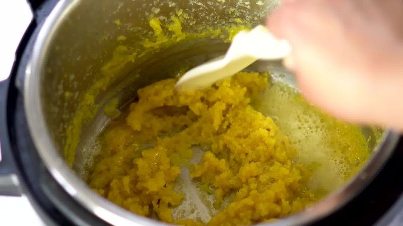 Image of the recipe cooking step-1-13 for Instant Badam Halwa - Almond Halwa (Instant Pot + Pan)