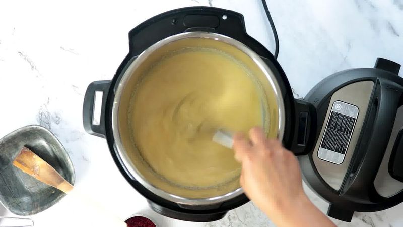 Image of the recipe cooking step-1-6 for Instant Badam Halwa - Almond Halwa (Instant Pot + Pan)