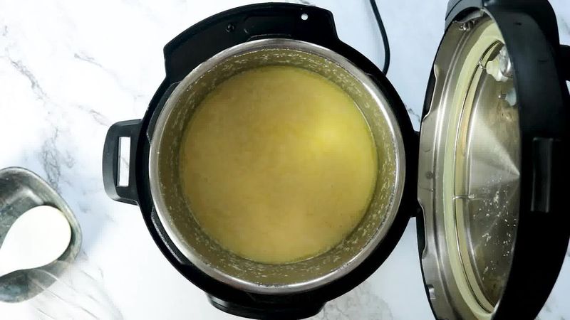 Image of the recipe cooking step-1-9 for Instant Badam Halwa - Almond Halwa (Instant Pot + Pan)