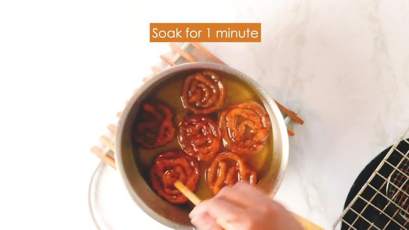 Image of the recipe cooking step-3-6 for Jalebi recipe