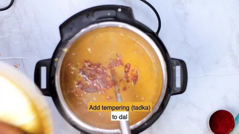Image of the recipe cooking step-2-16 for Masoor Dal - Red Lentils (Instant Pot, Pressure Cooker, Pan)