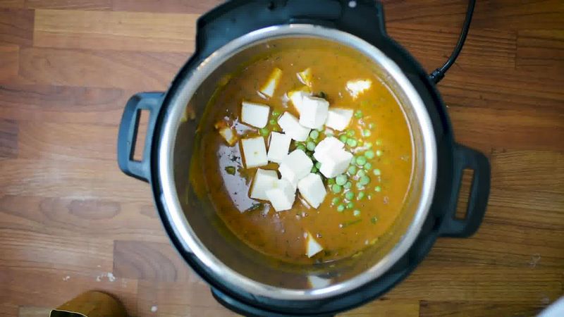 Image of the recipe cooking step-1-10 for Instant Pot Matar Paneer - Pressure Cooker Peas and Paneer