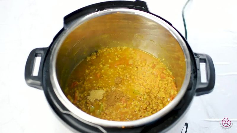 Image of the recipe cooking step-1-16 for Instant Pot Whole Green Moong Dal - Mung Bean Curry