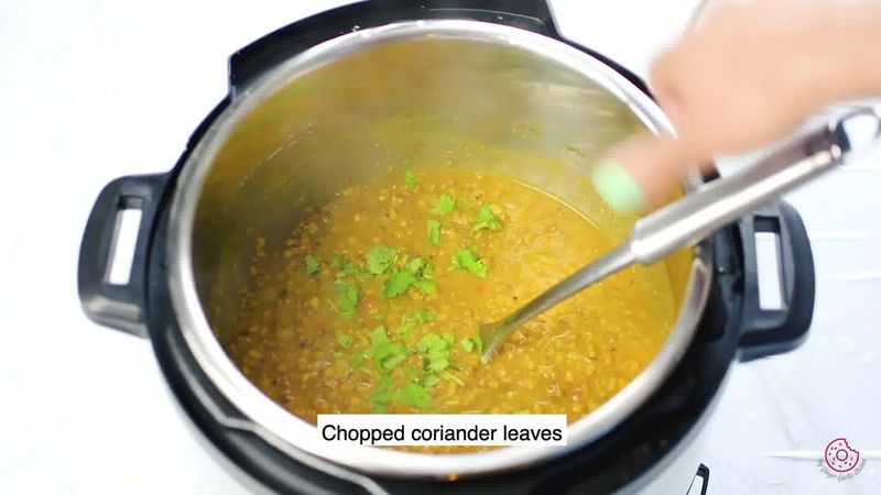 Image of the recipe cooking step-1-17 for Instant Pot Whole Green Moong Dal - Mung Bean Curry