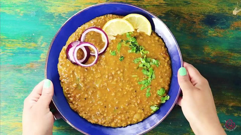 Image of the recipe cooking step-1-18 for Instant Pot Whole Green Moong Dal - Mung Bean Curry