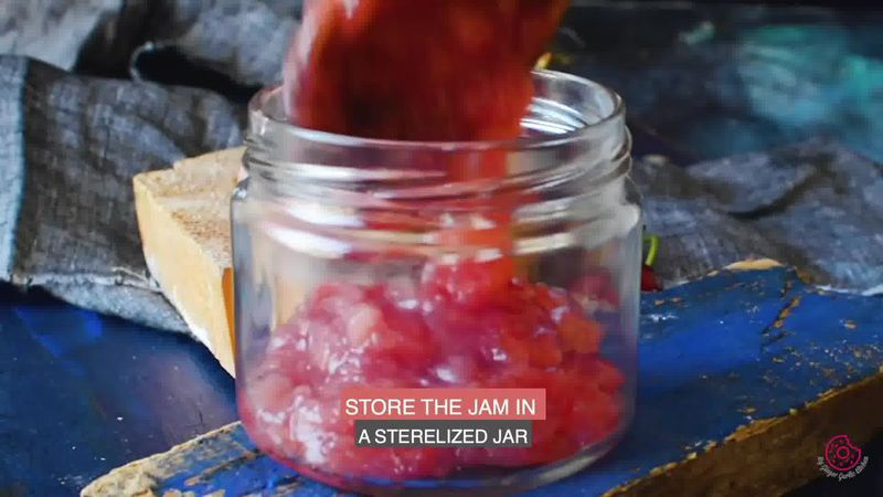 Image of the recipe cooking step-1-8 for Instant Pot Peach Jam