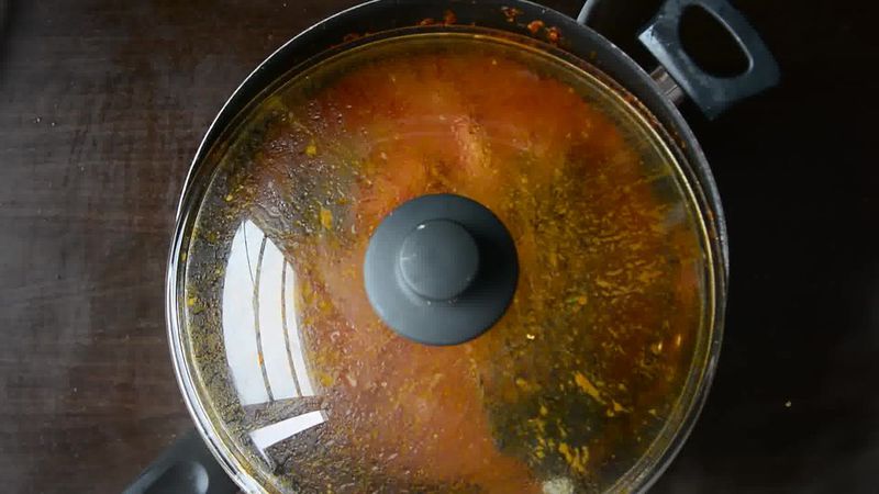 Image of the recipe cooking step-1-20 for Jaipuri Aloo Pyaaz Ki Sabzi – Potato Onion Curry