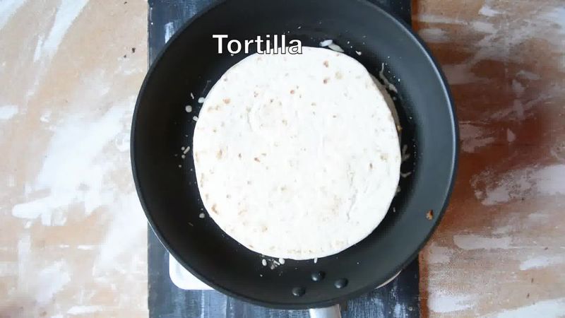 Image of the recipe cooking step-1-13 for Jeera Aloo Quesadilla