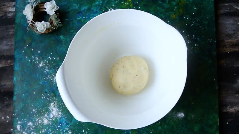 Image of the recipe cooking step-1-8 for Jeera Biscuits - Eggless Roasted Cumin Cookies Recipe