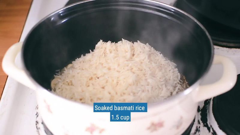 Image of the recipe cooking step-1-4 for Jeera Rice - Indian Cumin Rice (Pan, Cooker, Instant Pot)