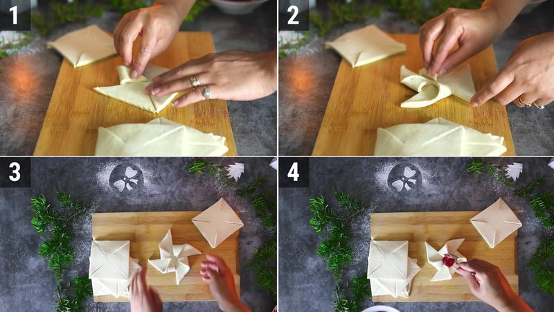 Image of the recipe cooking step-1-2 for Joulutorttu - Finnish Christmas Tarts