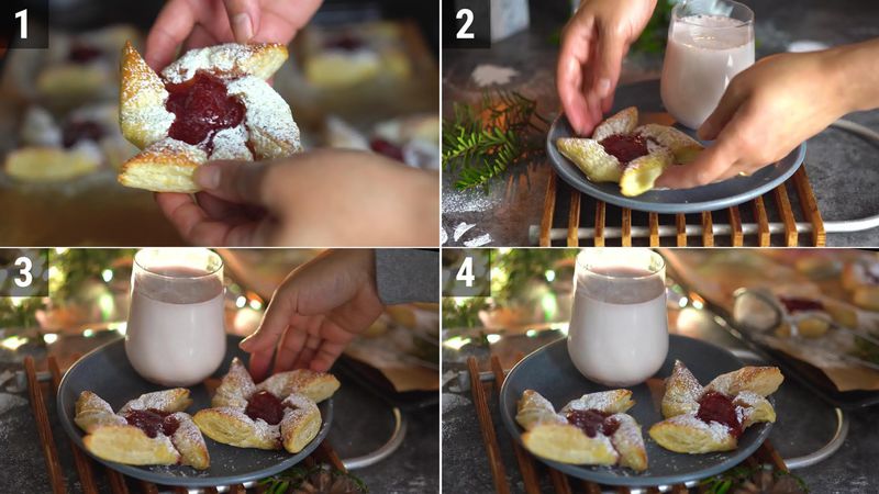 Image of the recipe cooking step-1-5 for Joulutorttu - Finnish Christmas Tarts