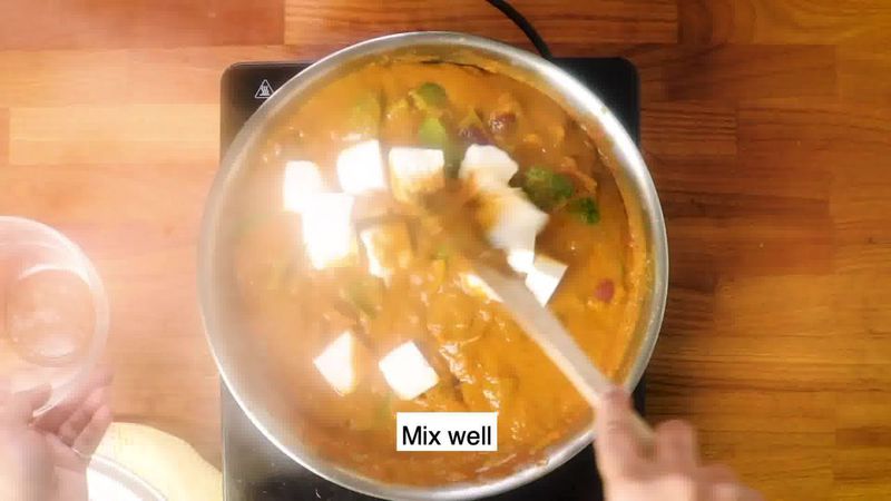 Image of the recipe cooking step-3-11 for Kadai Paneer