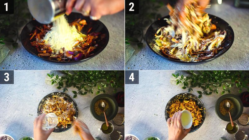 Image of the recipe cooking step-2-2 for Kadhi Pakora