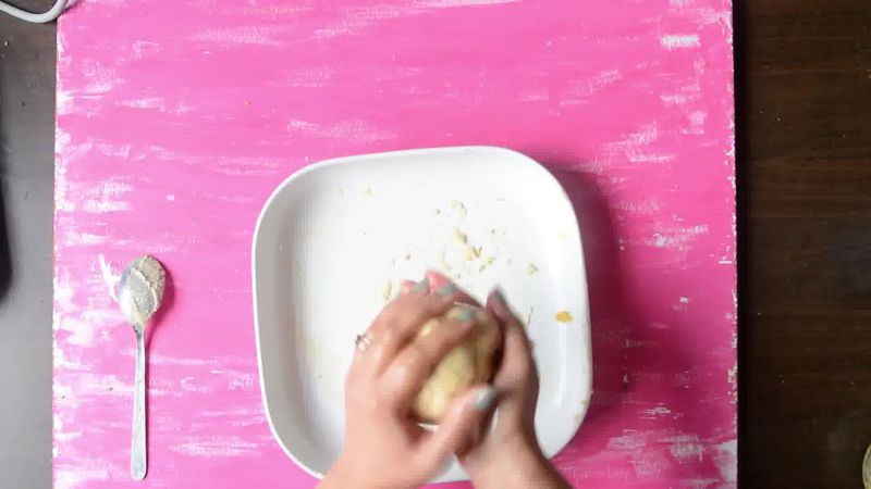 Image of the recipe cooking step-1-10 for Kaju Katli Recipe - Kaju Burfi - How to Make Kaju Katli