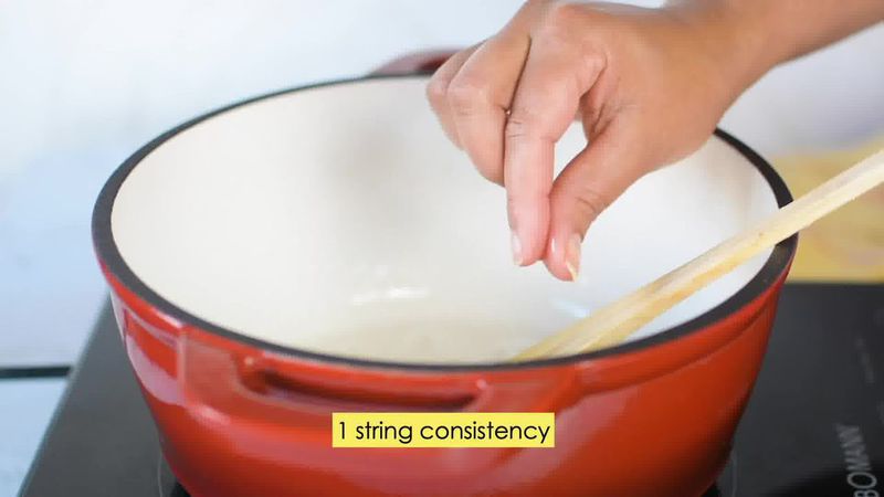 Image of the recipe cooking step-4-2 for Kaju Pista Roll Recipe - Cashew Pistachio Fudge