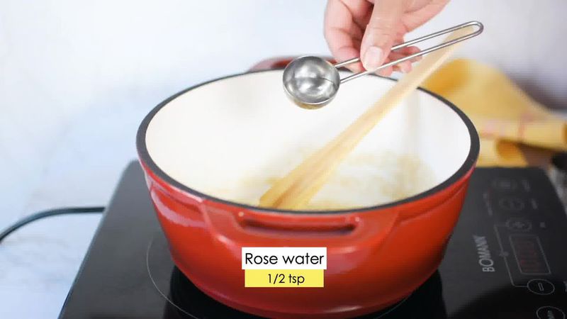 Image of the recipe cooking step-5-3 for Kaju Pista Roll Recipe - Cashew Pistachio Fudge