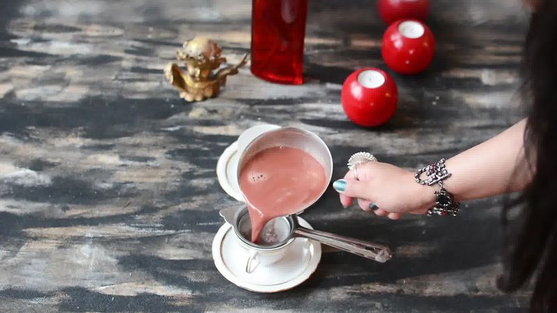 Image of the recipe cooking step-1-9 for Kashmiri Pink Chai (Pink Tea)