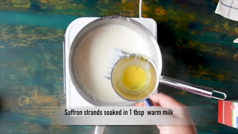 Image of the recipe cooking step-1-4 for Saffron Rice Kheer - Kesar Chawal Ki Kheer (Video)