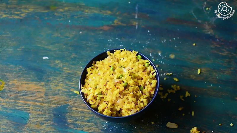 Image of the recipe cooking step-1-13 for Indori Poha Recipe – Beaten Rice Fry Recipe