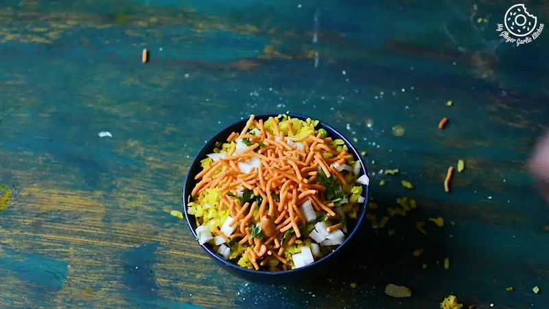 Image of the recipe cooking step-1-14 for Indori Poha Recipe – Beaten Rice Fry Recipe
