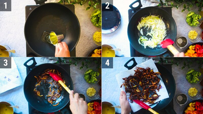 Image of the recipe cooking step-3-1 for Khow Suey