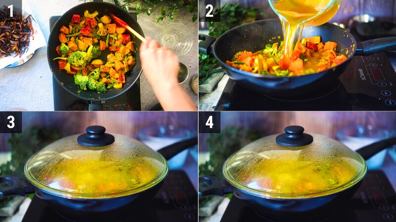 Image of the recipe cooking step-6-2 for Khow Suey