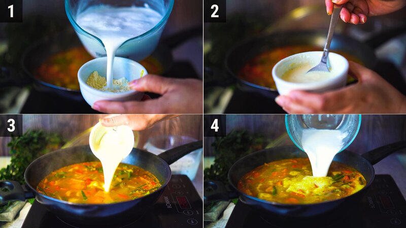 Image of the recipe cooking step-6-3 for Khow Suey