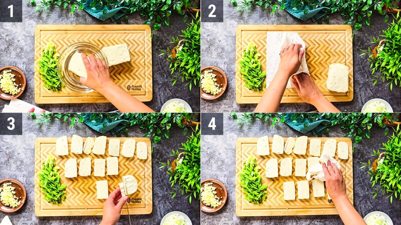 Image of the recipe cooking step-2-1 for Korean Braised Tofu