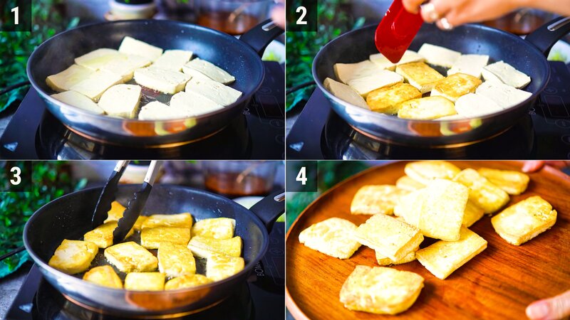 Image of the recipe cooking step-4-1 for Korean Braised Tofu
