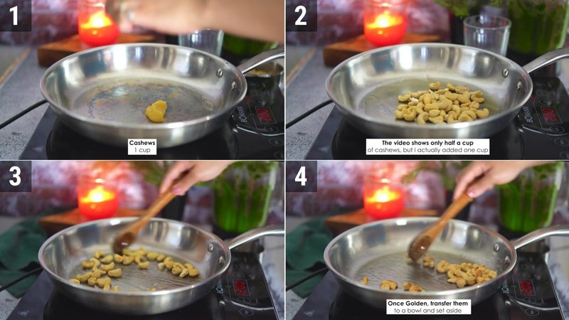 Image of the recipe cooking step-3-1 for Lasooni Palak
