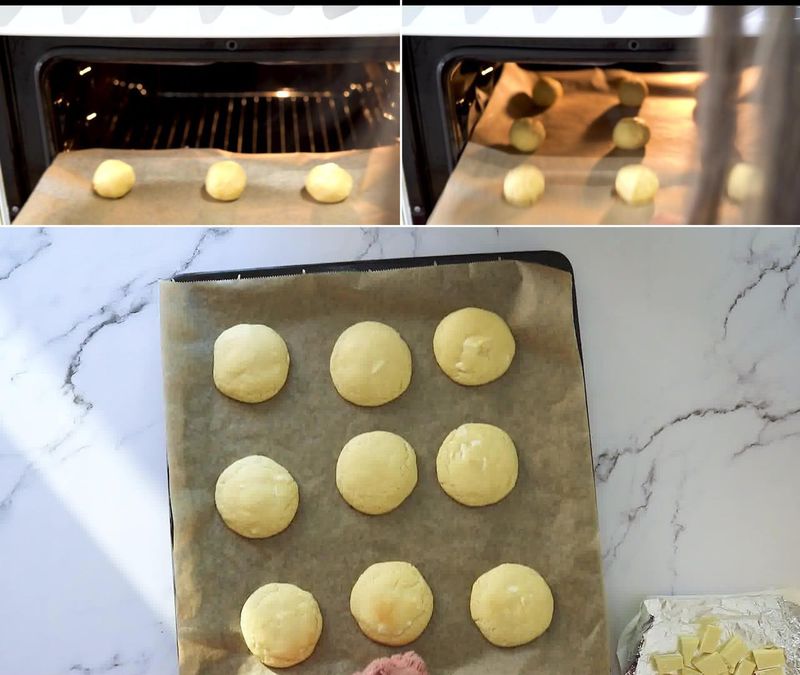 Image of the recipe cooking step-1-10 for Lemon White Chocolate Cookies