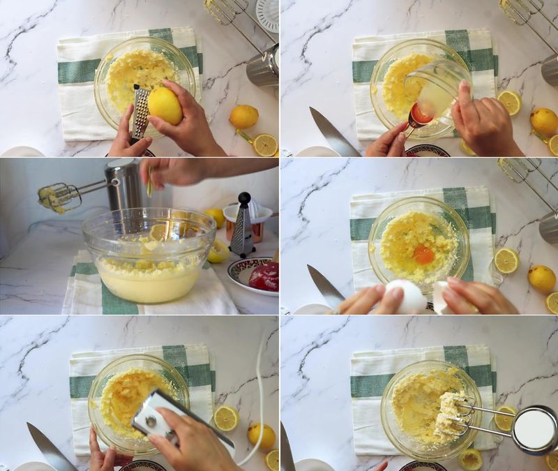 Image of the recipe cooking step-1-4 for Lemon White Chocolate Cookies