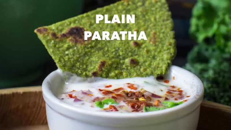 Image of the recipe cooking step-4-5 for How To Make Healthy Oats Paratha - Oats Green Paratha